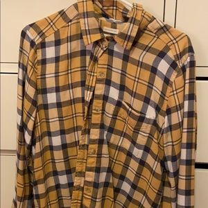 American Eagle Plaid Boyfriend Flannel
